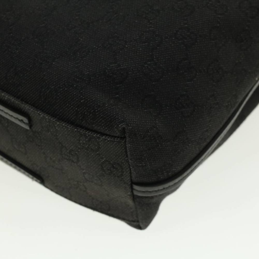 GUCCI GG Canvas Shoulder Bag Black 101341 Auth ki2878 - Picture 15 of 16